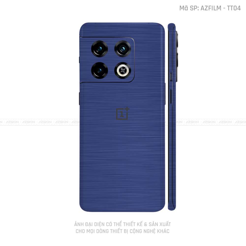 Dán Skin Oneplus 10 Series Vân Xước Titan Xanh | TT04