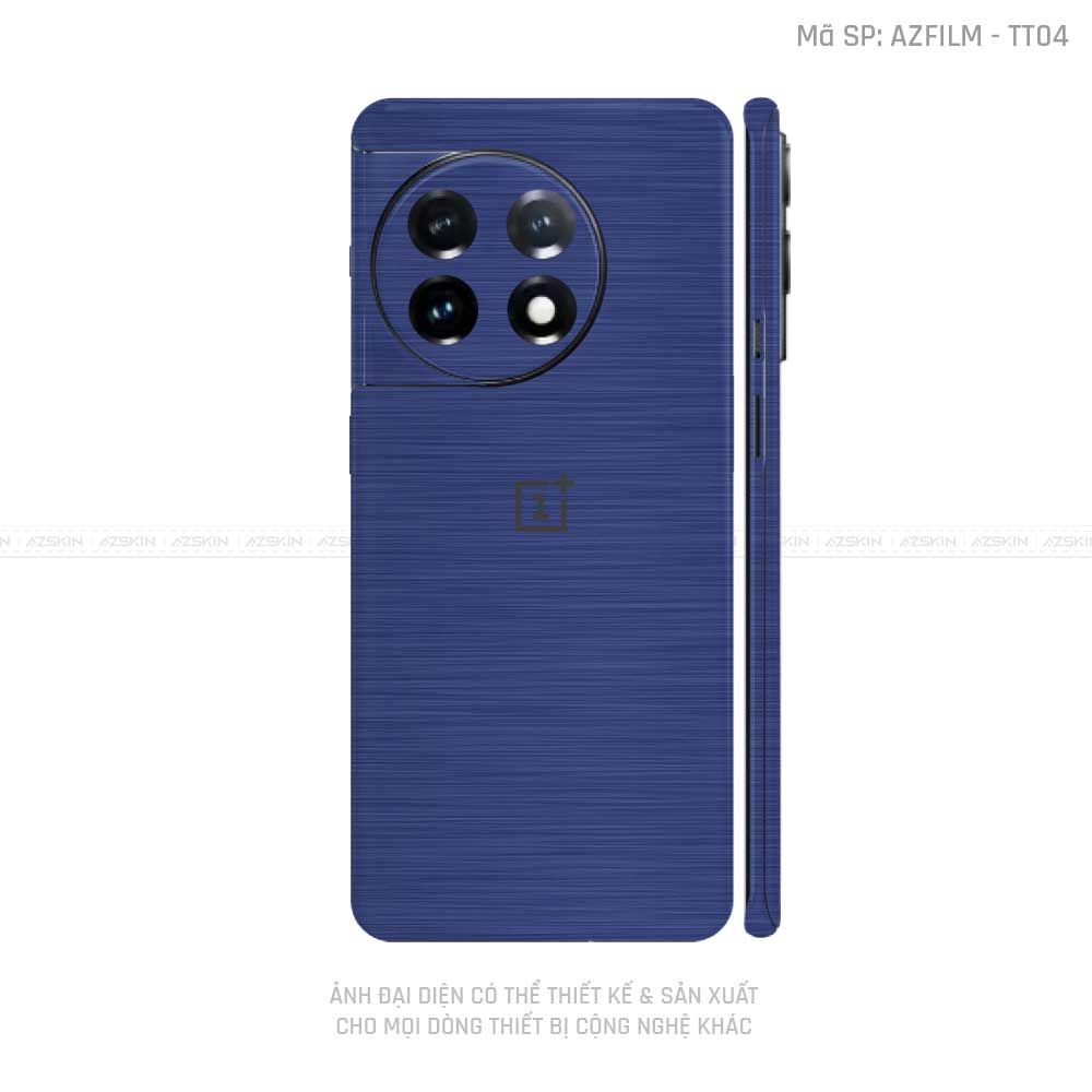 Dán Skin Oneplus 12 Series Vân Titan Xước Xanh | TT04