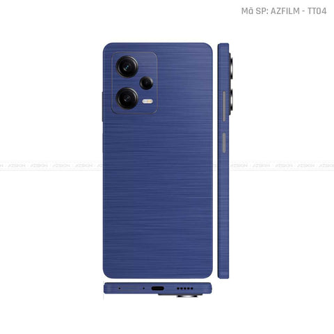 Dán Skin Xiaomi Redmi Note 12 Series Đổi Màu Xanh Than Xước | TT04