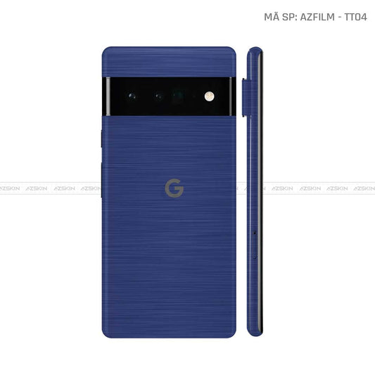 Dán Skin Google Pixel 6 Series Vân Titan Xước Xanh | TT04