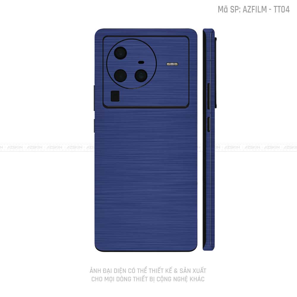 Dán Skin Vivo X Series Vân Titan Xước Xanh | TT04