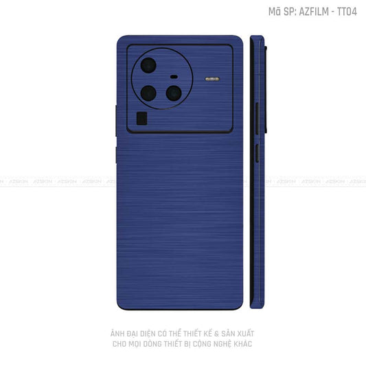 Dán Skin Vivo X Series Vân Titan Xước Xanh | TT04