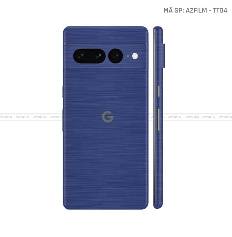 Dán Skin Google Pixel 8 Series Vân Titan Xước Xanh | TT04