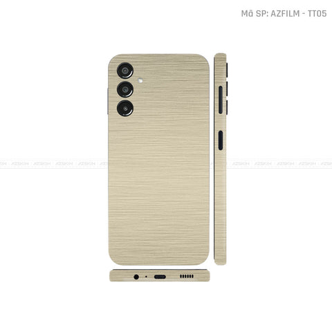 Dán Skin Galaxy A Series Vân Titan Xước Vàng Sampanh | TT05