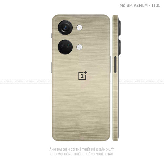 Dán Skin Oneplus Nord Series Vân Titan Xước Vàng | TT05