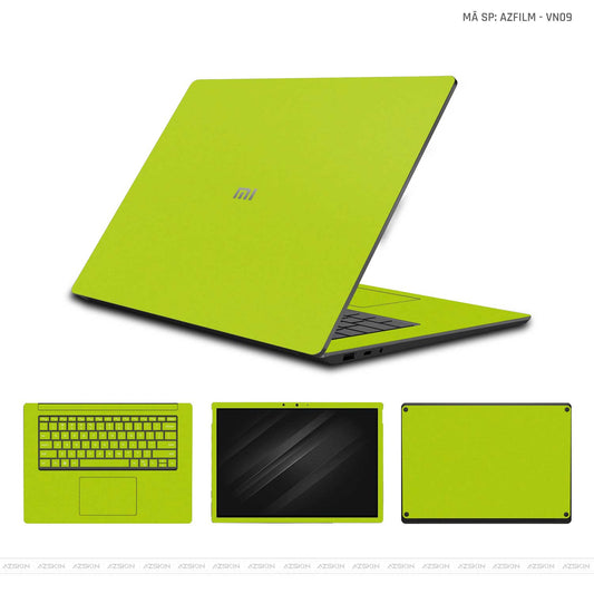 Dán Skin Laptop Xiaomi Vinyl Series Màu Xanh Chuối Nhám | VN09