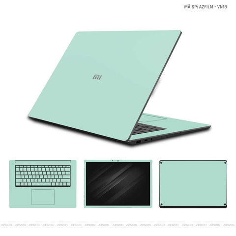 Dán Skin Laptop Xiaomi Vinyl Series Màu Xanh Bạc Hà | VN18