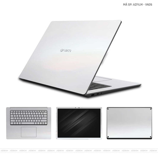 Dán Skin Laptop LG Gram Vinyl Series Màu Trắng Ngọc Trai | VN26