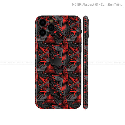 Dán Skin IPhone 11 Series Vân Nổi Abstract 01 | UVPT21