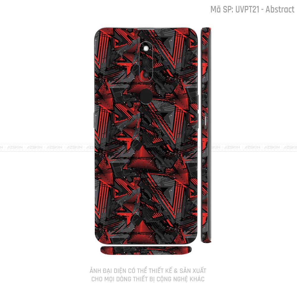 Miếng Dán Skin Điện Thoại OPPO F Series Vân Abstract 01 | UVPT21