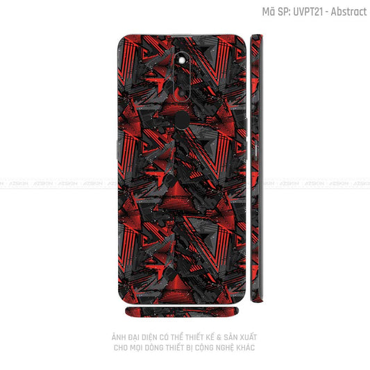 Miếng Dán Skin Điện Thoại OPPO F Series Vân Abstract 01 | UVPT21