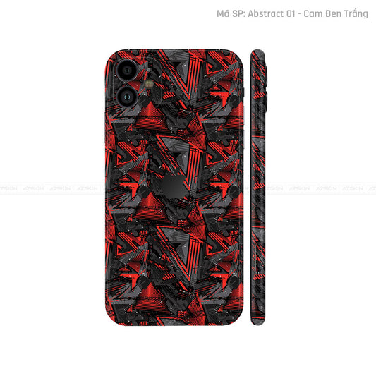Dán Skin IPhone 11 Series Vân Nổi Abstract 01 | UVPT21