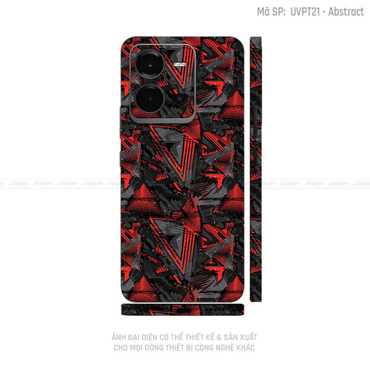 Dán Skin Vivo V Series Vân Abstract 01 | UVPT21