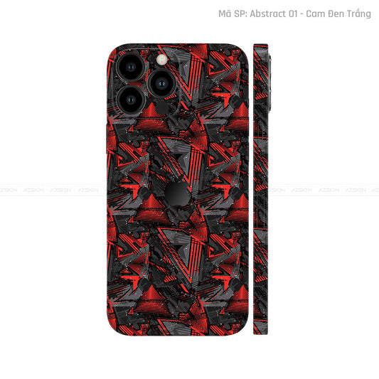 Dán Skin IPhone 12 Series Vân Nổi Abstract 01 | UVPT21