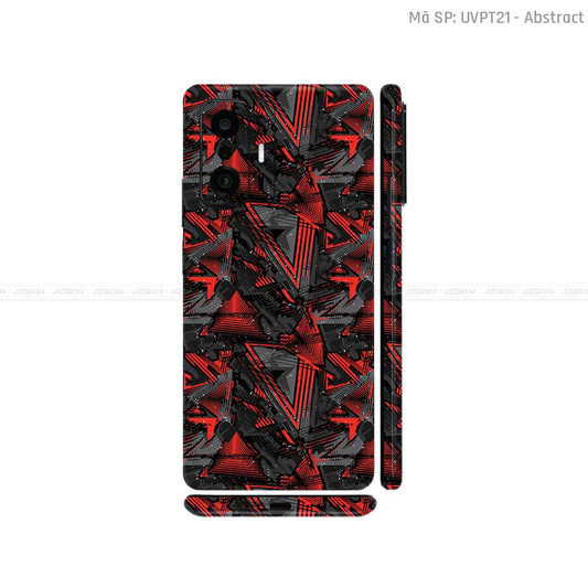 Dán Skin Xiaomi 11 Series Vân Nổi Abstract 01 | UVPT21