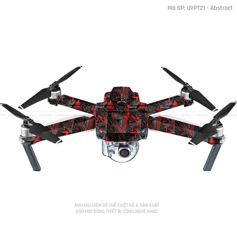 Dán Skin Flycam Vân Nổi Abstract 01 | UVPT21