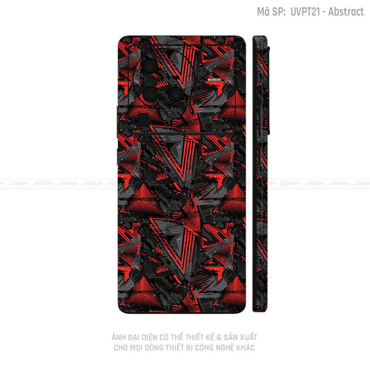Dán Skin Vivo X Series Vân Abstract 01 | UVPT21