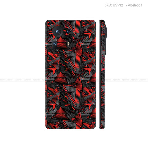 Dán Skin Điện Thoại Xiaomi Mi Mix Series Vân Nổi Abstract 01 | UVPT21