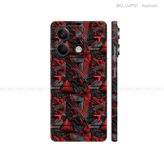 Dán Skin Điện Thoại Xiaomi Redmi 13 Series Vân Nổi Abstract 01 | UVPT21