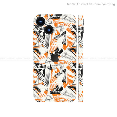 Dán Skin IPhone 13 Series Vân Nổi  Abstract 02 | UVPT22