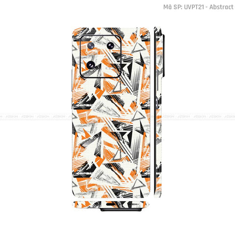 Dán Skin Xiaomi 13 Series Vân Nổi Họa Tiết Abstract 02 | UVPT21