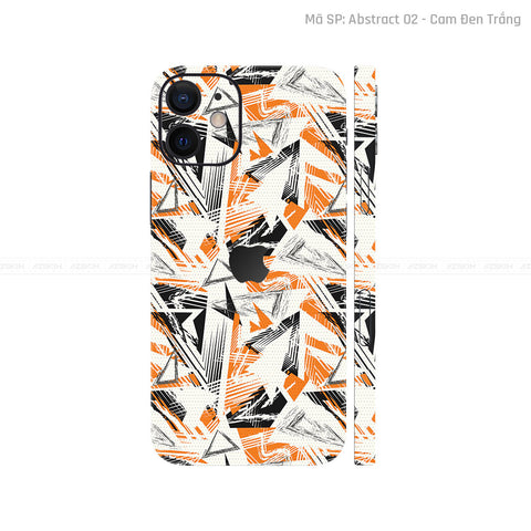 Dán Skin IPhone 12 Series Vân Nổi Abstract 02 | UVPT21
