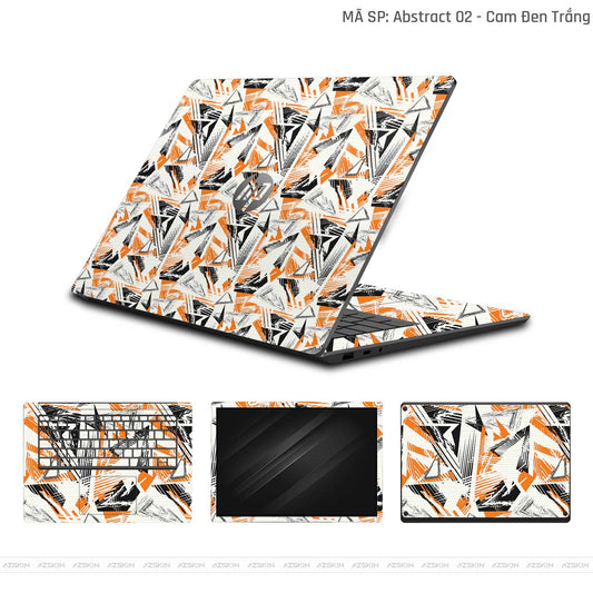 Dán Skin Laptop HP Vân Nổi Abstract 02 | UVPT21