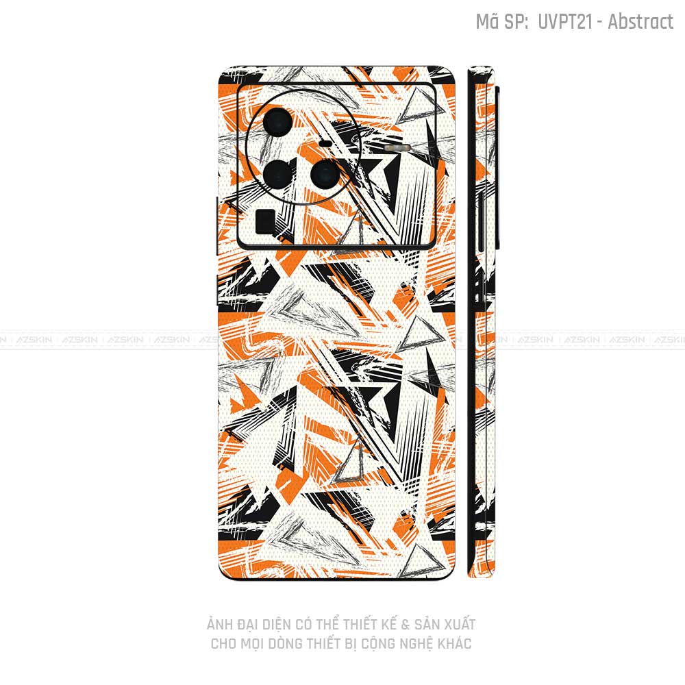 Dán Skin Vivo X Series Vân Abstract 02 | UVPT21
