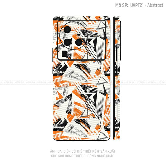 Dán Skin Vivo X Series Vân Abstract 02 | UVPT21