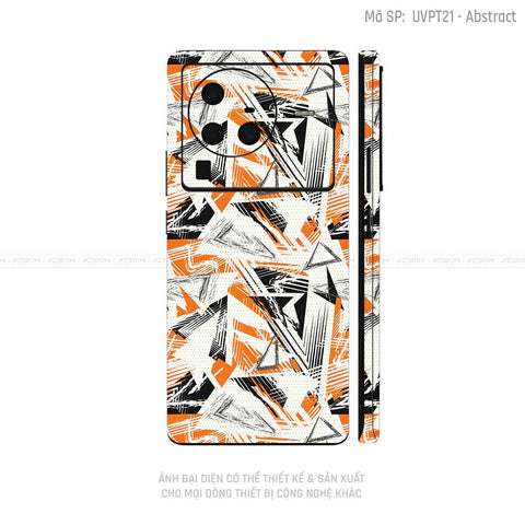 Dán Skin Vivo X Series Vân Abstract 02 | UVPT21