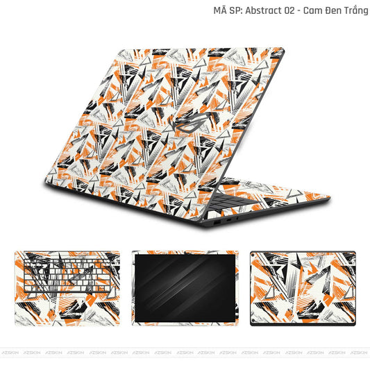 Dán Skin Laptop Asus Vân Nổi Abstract 02 | UVPT21