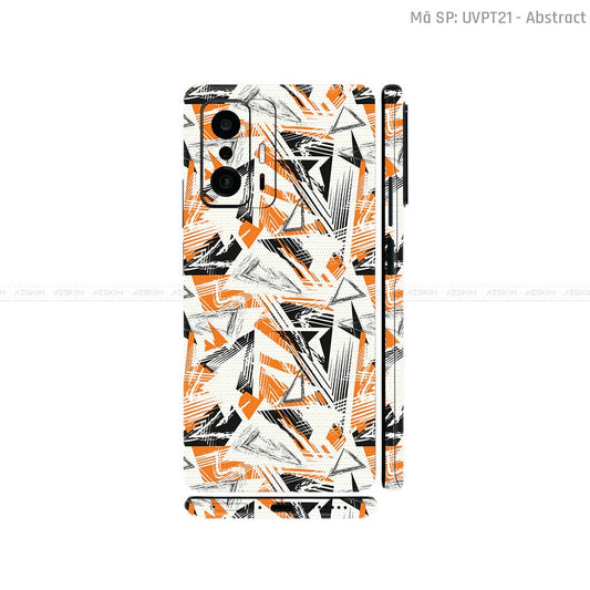 Dán Skin Xiaomi 11 Series Vân Nổi Abstract 02 | UVPT21
