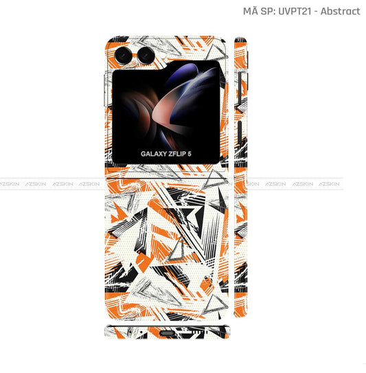 Dán Skin Galaxy Z Flip 7 Vân Abstract 02 | UVPT21