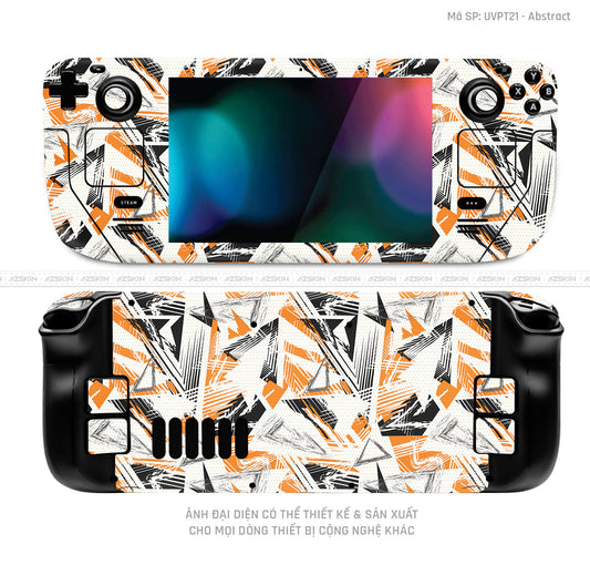 Dán Skin Máy Chơi Game Steam Deck Vân Nổi Abstract 02 | UVPT21