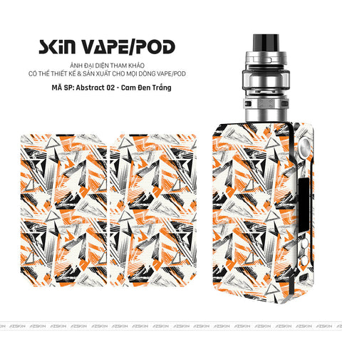 Dán Skin Vape Vân Abstract 02 | UVPT21