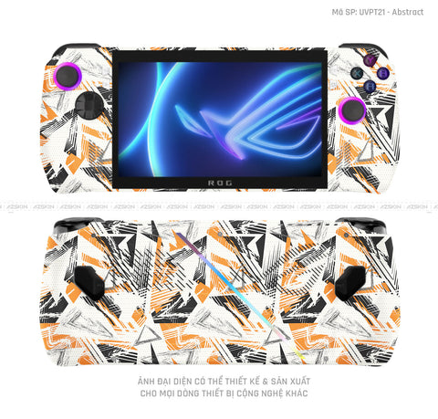 Dán Skin Máy Chơi Game Asus ROG Vân Abstract 02 | UVPT21