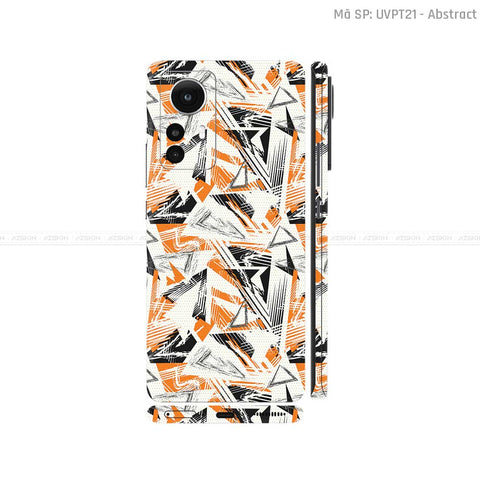 Dán Skin Xiaomi 12 Series Vân Nổi Chủ Đề Abstract 02 | UVPT21