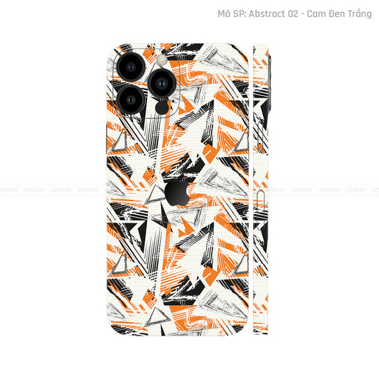 Dán Skin IPhone 14 Series Vân Nổi Abstract 02 | UVPT21