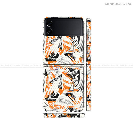 Dán Skin Galaxy Zflip3 Vân Abstract 02 | UVPT21
