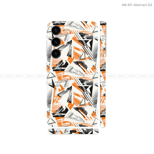 Dán Skin Samsung Galaxy S24 Series Vân Nổi Abstract 02 | UVPT21