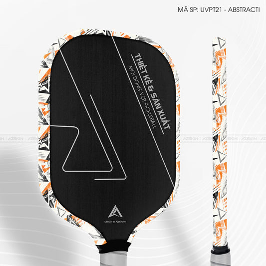 Miếng Dán Viền Vợt Pickleball Skin Vân Nổi Abstract 02 | UVPT21