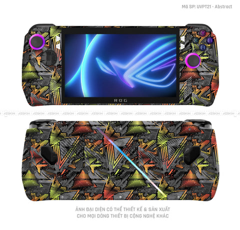 Dán Skin Máy Chơi Game Asus ROG Vân Abstract 03 | UVPT21