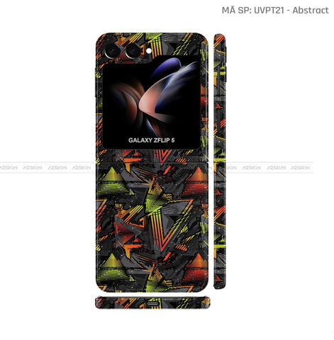 Dán Skin Galaxy Z Flip5 Vân Abstract 03 | UVPT21