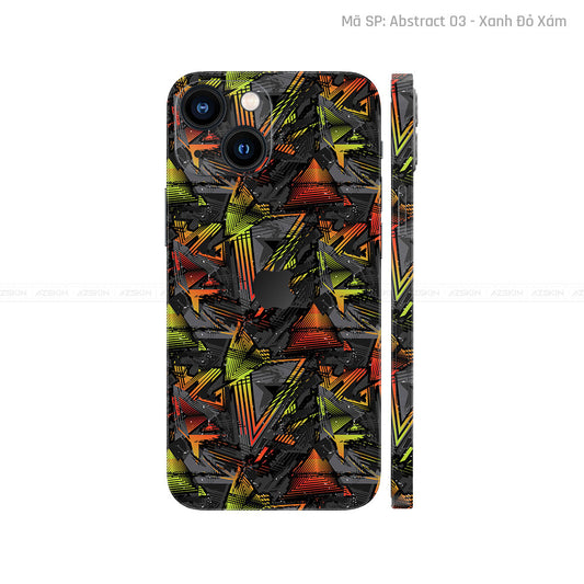 Dán Skin IPhone 14 Series Vân Nổi Abstract 03 | UVPT21