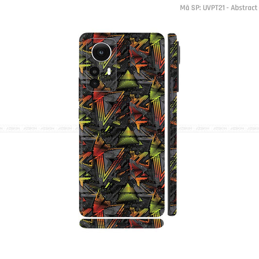 Dán Skin Xiaomi 12 Series Vân Nổi Chủ Đề Abstract 03 | UVPT21