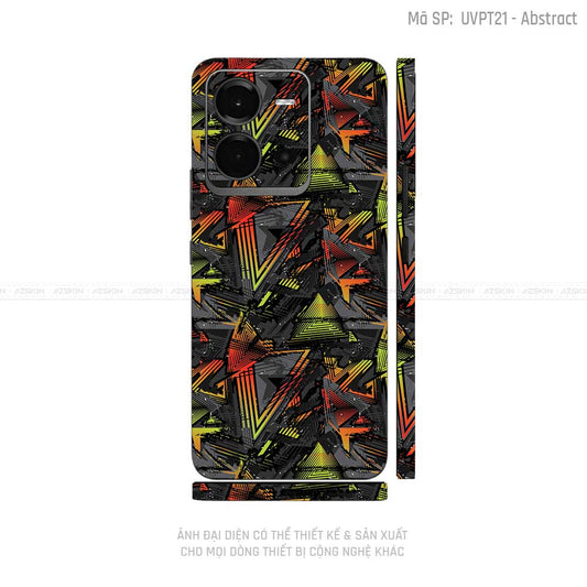 Dán Skin Vivo V Series Vân Abstract 03 | UVPT21