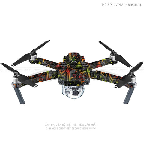 Dán Skin Flycam Vân Nổi Abstract 03| UVPT21