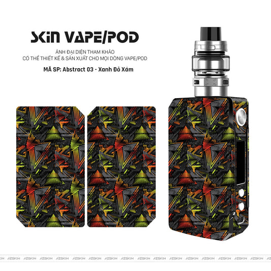 Dán Skin Vape Vân Abstract 03 | UVPT21