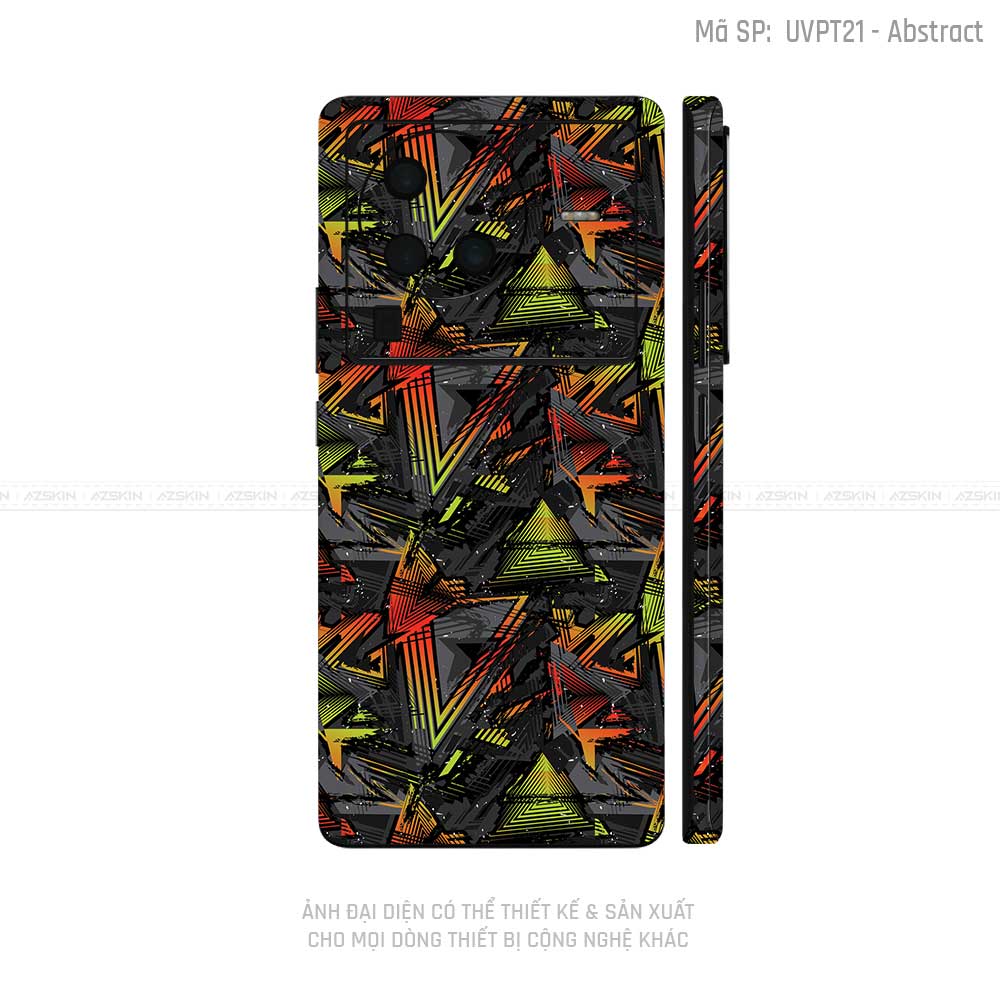 Dán Skin Vivo X Series Vân Abstract 03 | UVPT21