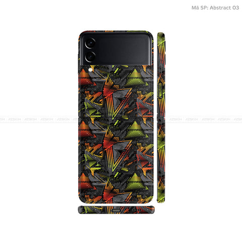 Dán Skin Galaxy Zflip3 Vân Abstract 03 | UVPT20